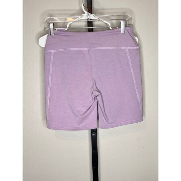 NWT Chaser Cropped Top & Running Short Activewear Set Purple Women's Size Small - Picture 3 of 11